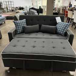 Brand New Gray Sleeper Sofa 