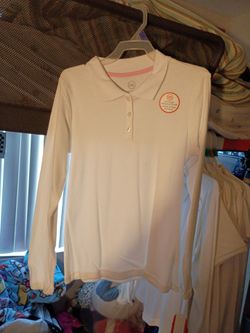 school  polo shirts  $5  ñiña x escuela