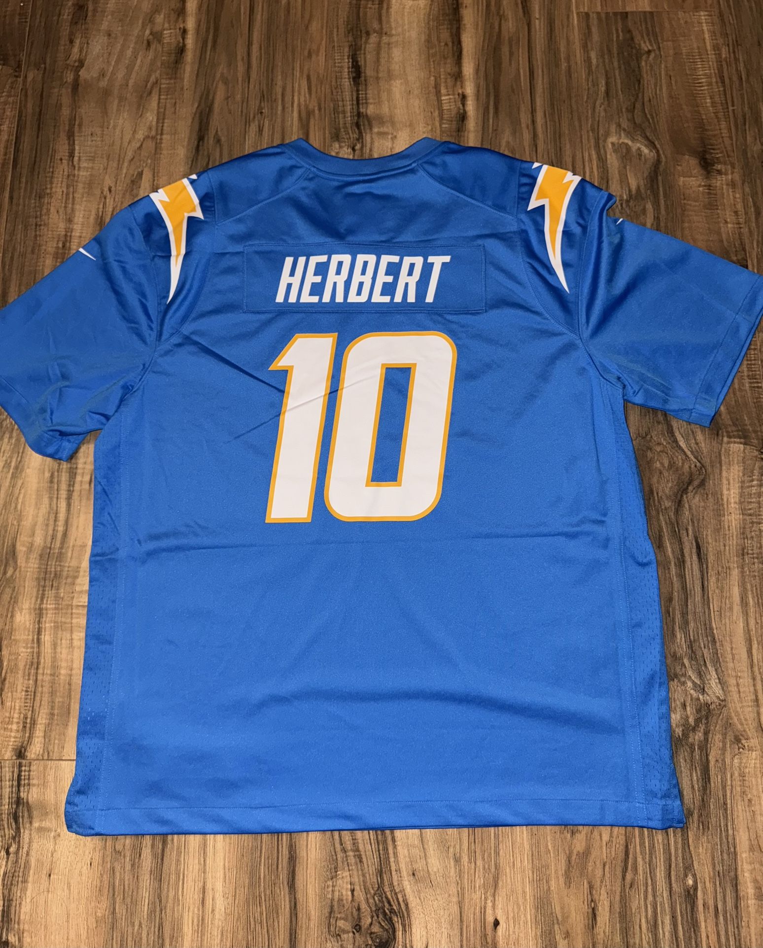 New Men’s Size Large, XL & 2XL Nike Justin Herbert LA Chargers Jersey