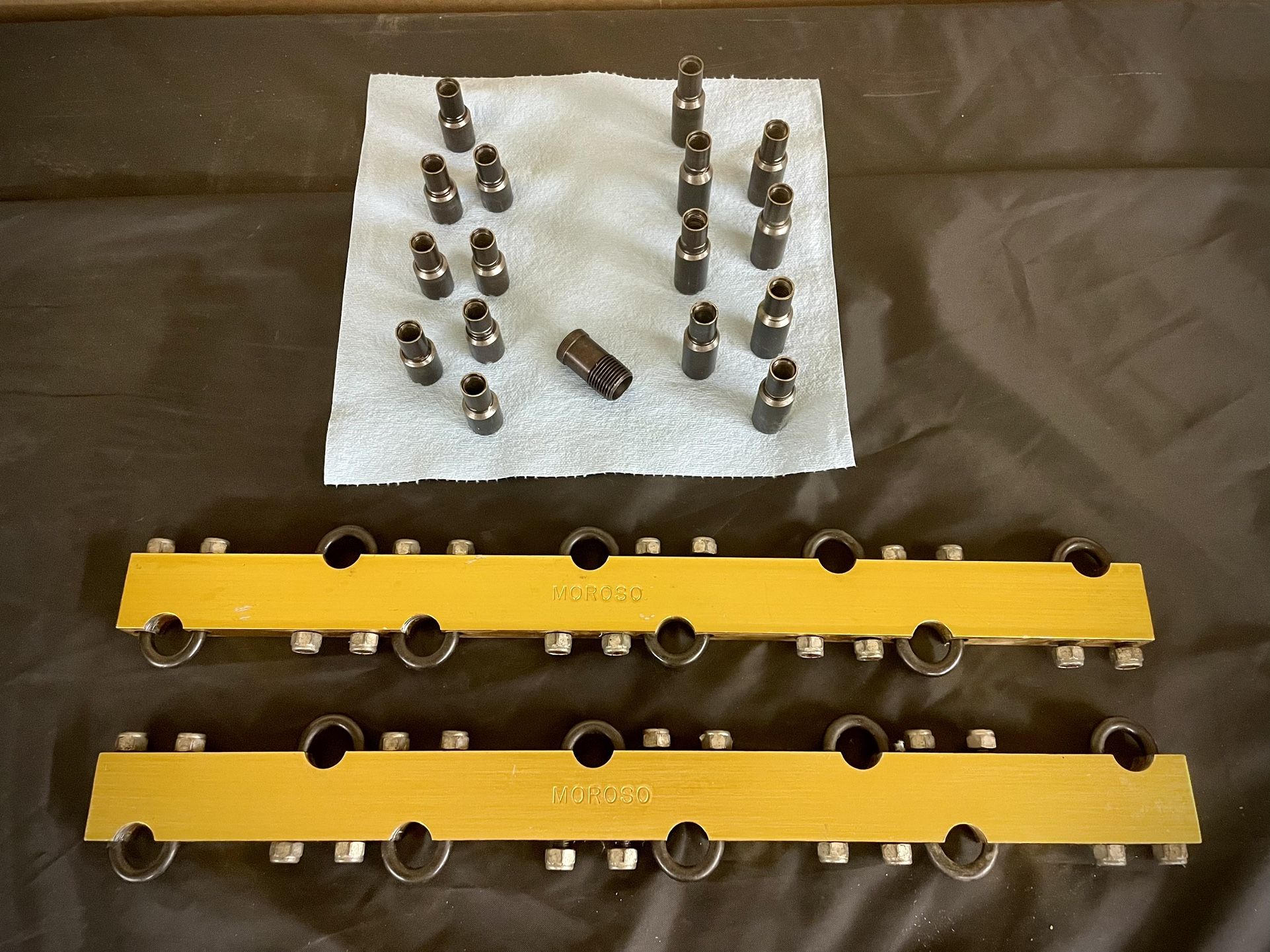 Moroso Rocker Arm Stud Girdle for BBC