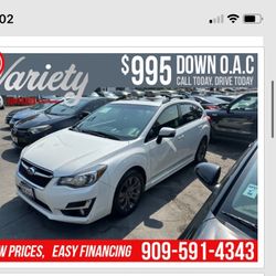 2016 SUBARU IMPEREZA 2.0 Limited 