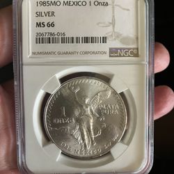 1985 1oz Silver Mexican Libertad