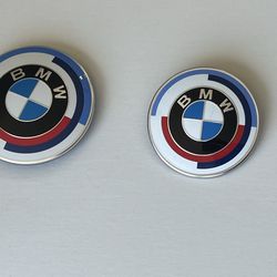 BMW M series 50th Anniversary emblems