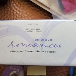 Romance Candle Set, New. Sealed