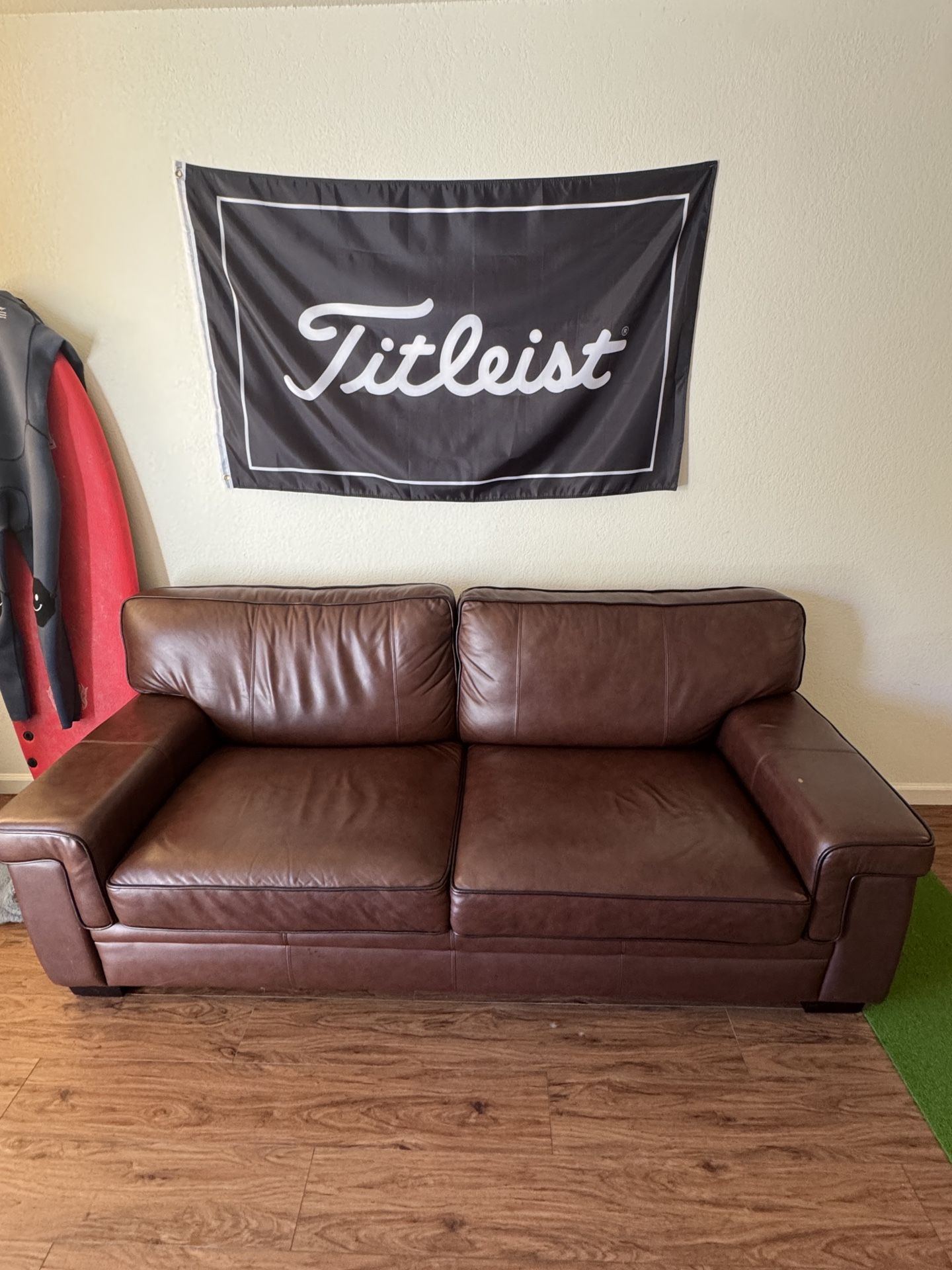 Leather Couch 