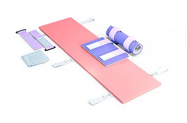 XODUS MEDICAL 40602 Pink Pad EXT‑XL Prolonged Patient Positioning Kit, Case of 2 Kits