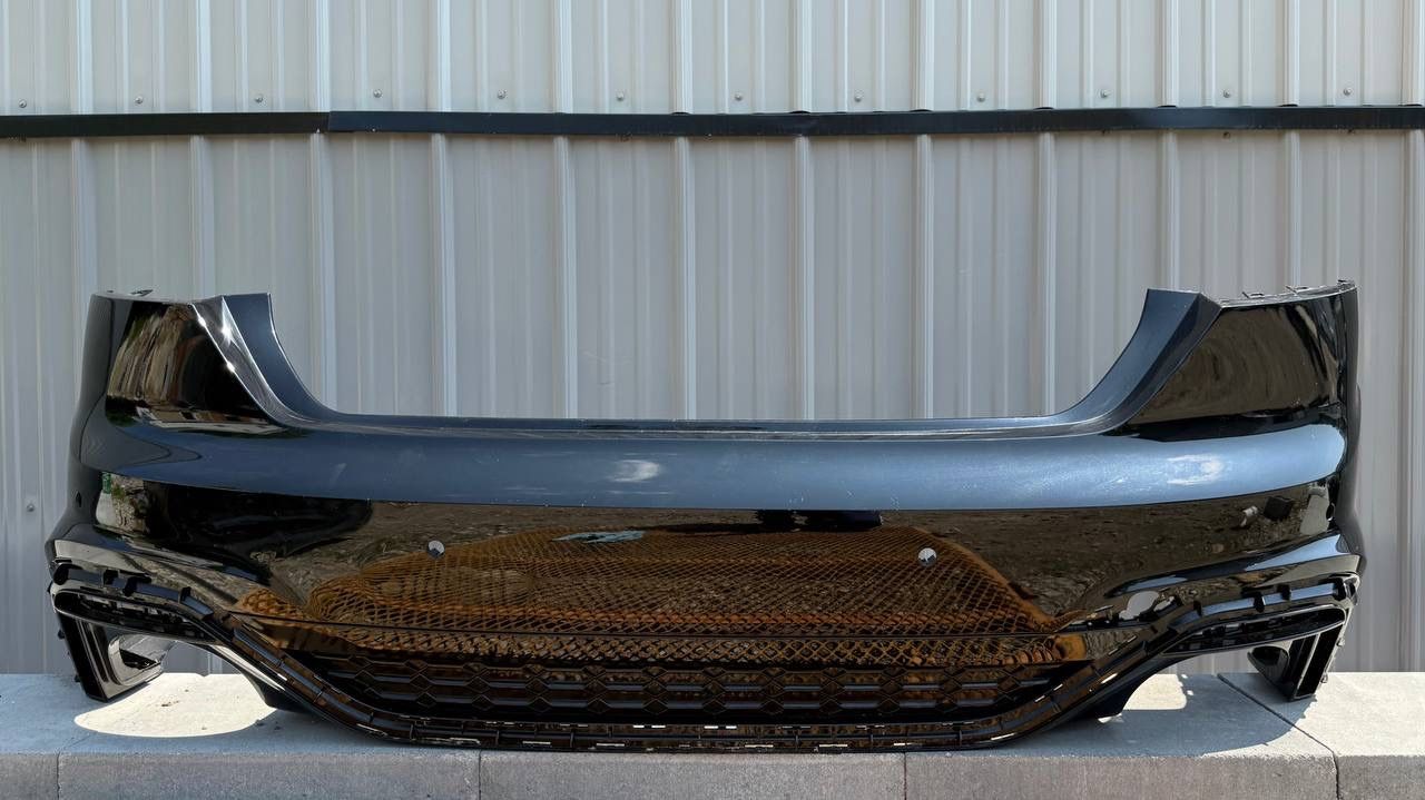 AUDI A5 RS5 BLACK REAR BUMPER ORIGINAL 2021 2022 2023 2024