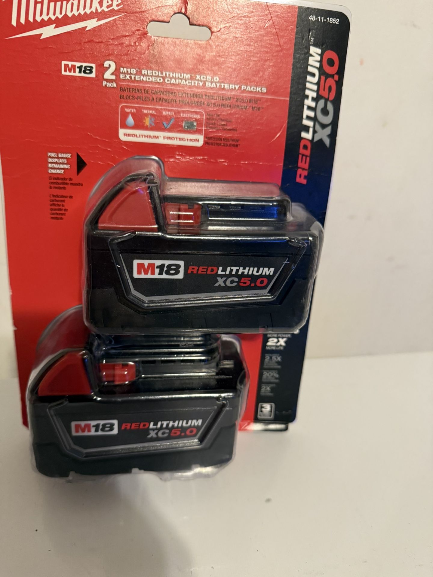 Milwaukee Batteries New
