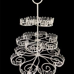White Metal Cupcake Holder/Stand
