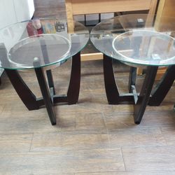 Glass End Tables