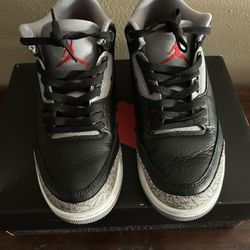 Jordan 3 Retro Black Cement 