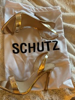 Schultz Gold Heels