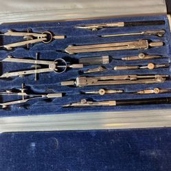Vintage Drafting Tool Set Made in Germany.
