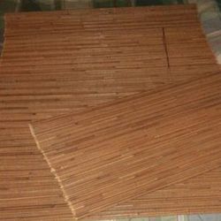 Pair of Rattan/Wicker Window Blinds 