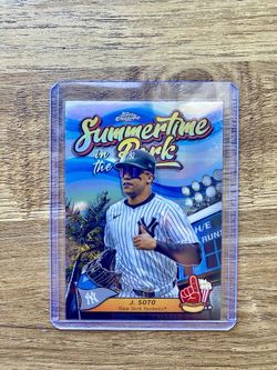 Juan Soto - Summertime in the Park - Refractor