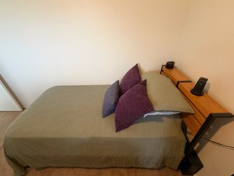 Twin mattress and frame