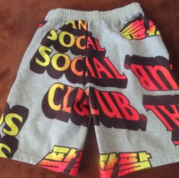 Anti Social Social Club Whisped Terry Fleece Shorts