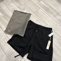 Essential Shorts Color Black Nice With All Fits