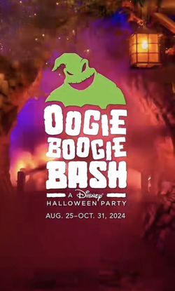 Disney Halloween party:OBB tickets on Oct 15th Still Oct 31st, 2024 at Disney California Adventure park