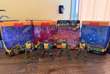 Super 7 TMNT full set (2003 version)
