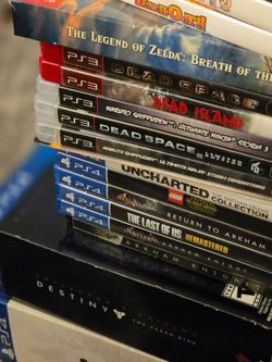 PS3 & PS4 Video Game Lot – 10+ Titles