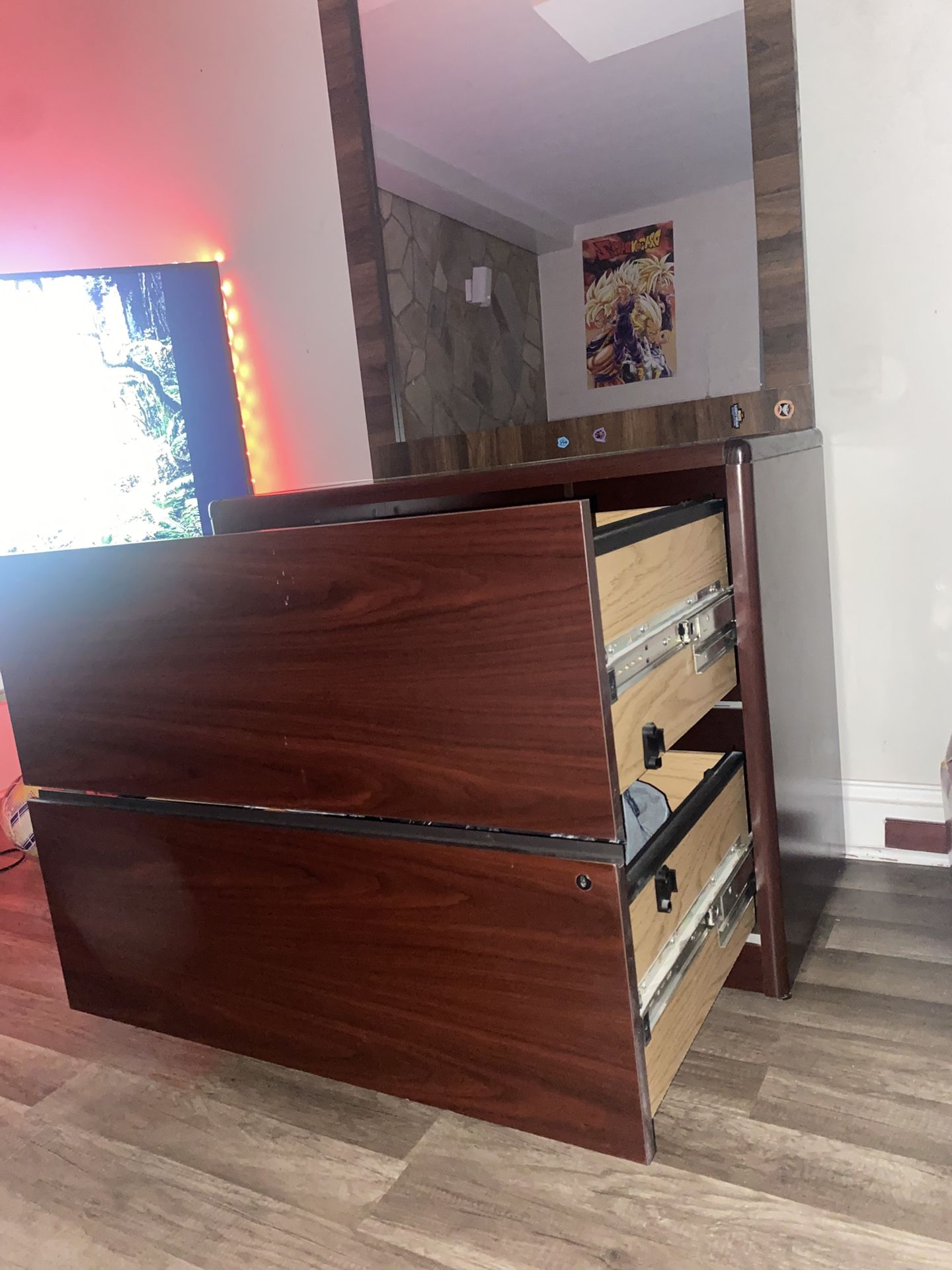 Mirror And Dresser