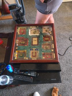 A clue board with all the extra .