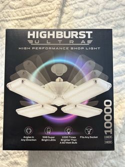 Highburst ultra high performance shop light 10,000 lumen