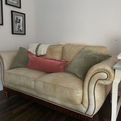 Custom Leather Sofa