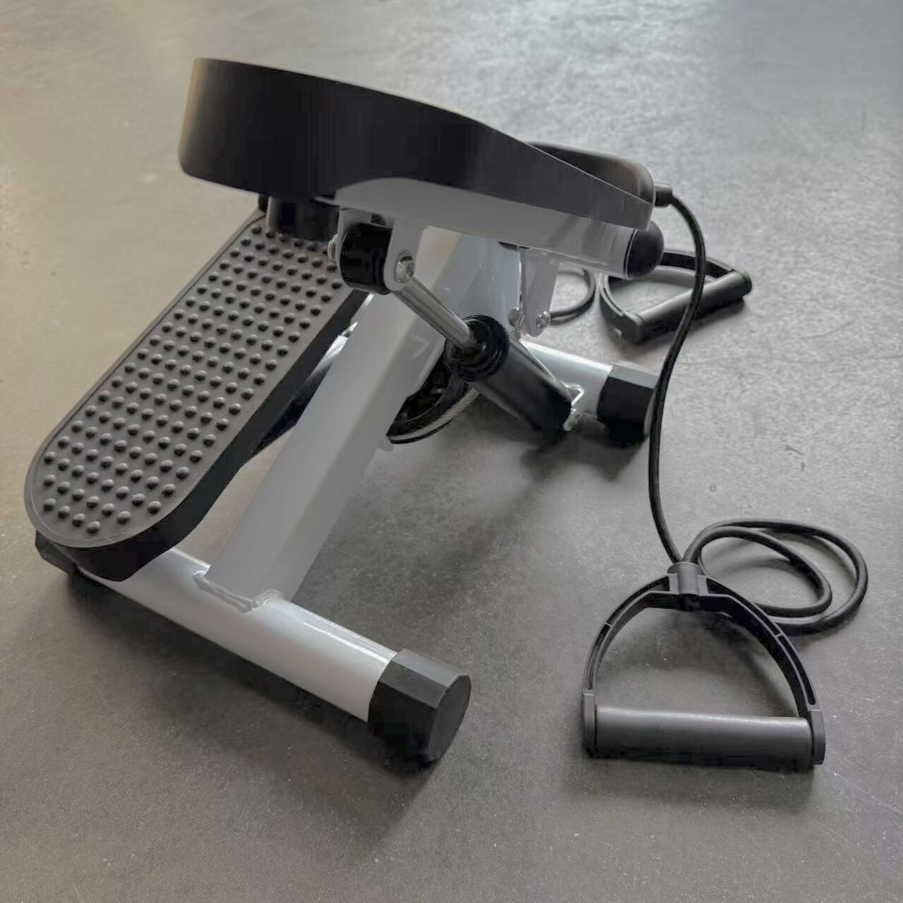 New In Box Stair Climber Exercise Stepper Cardio Stepping Elliptical Machine With Resistance Bands Included