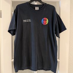 Kacey Musgraves Unisex Happy & Sad Graphic Black Tour T-Shirt Size Large