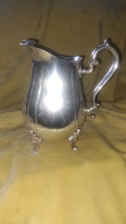Silver Water Pitcher