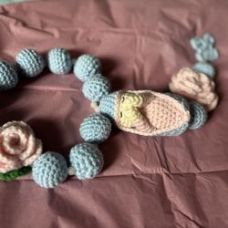 Virgin Mary Custom Crochet Rosaries 