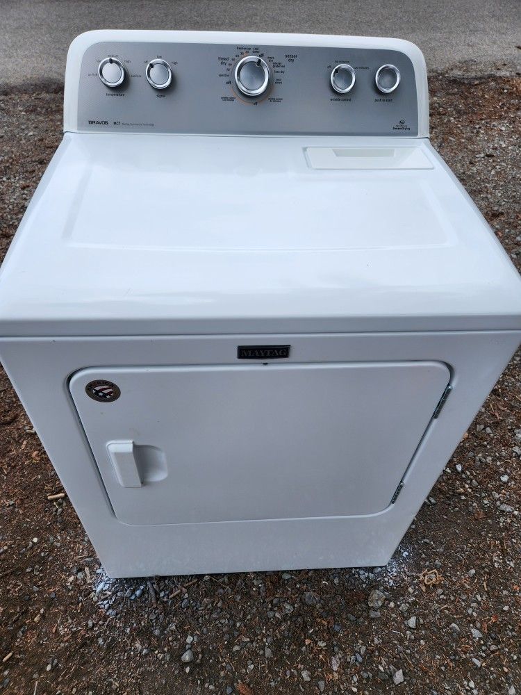 Maytag Bravos Commercial Technology Sensor Drying Dryer