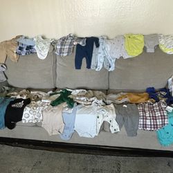 3 Month Baby Boy Clothes (jeans, Jackets,onesies,) 
