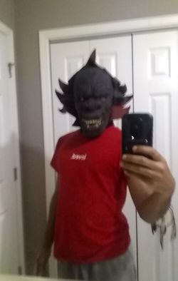 Vintage Halloween masks over 25 years old