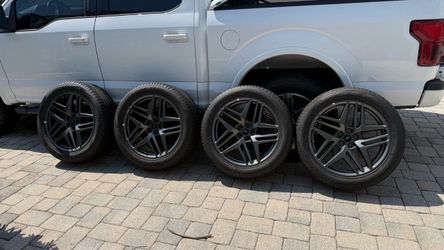21 inch Explorer wheels and tires for sale