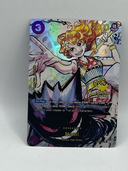 Non TCG One Piece Nami & Gengar Fan Art Card