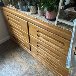 Complete Bedroom Furniture Set - Bed, Mattress & Solid Wood Pieces