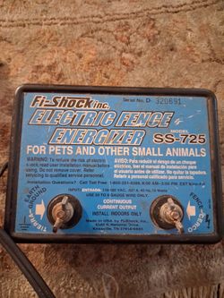 Electric fence reciever