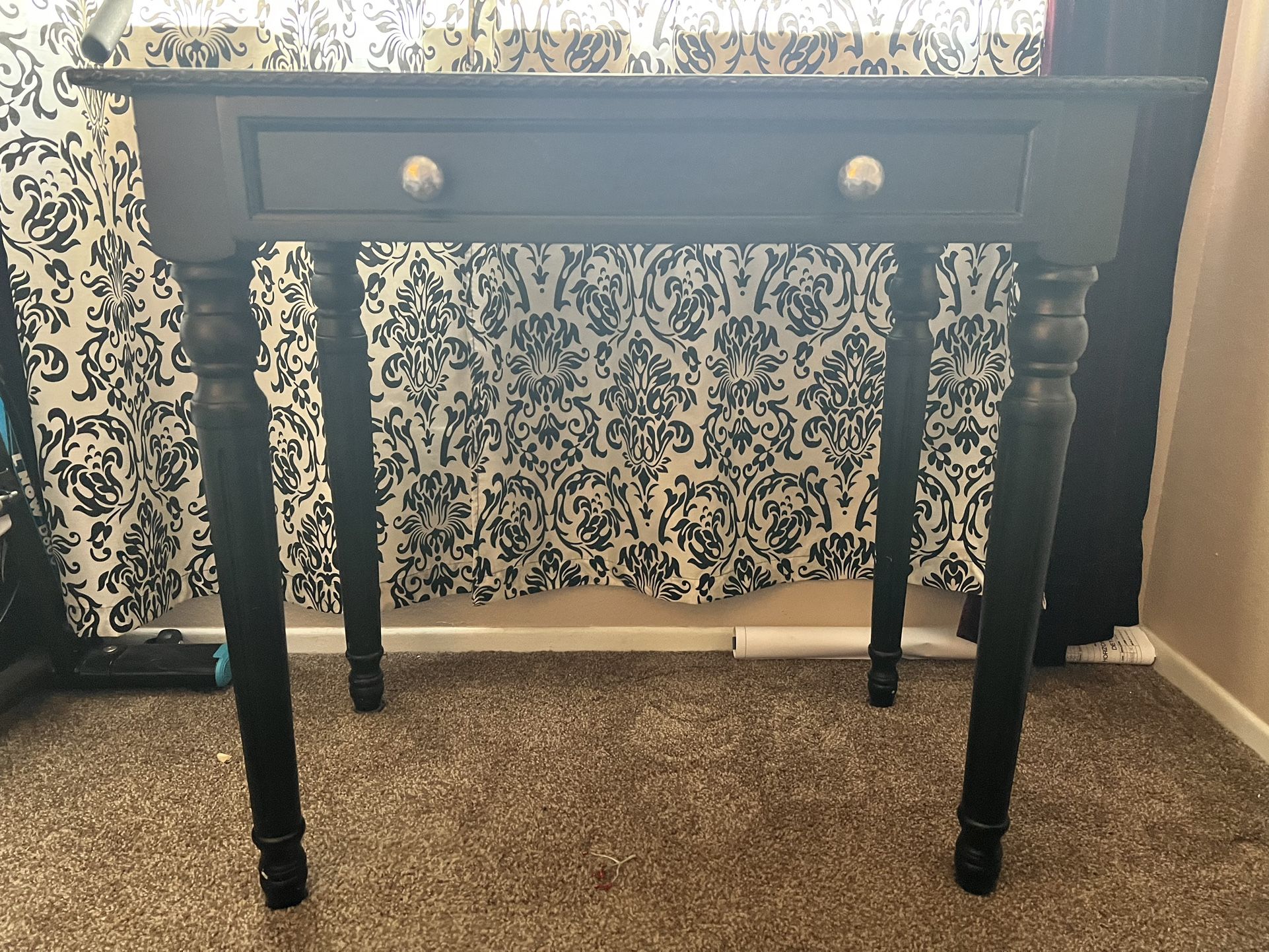 Vintage Black Desk for Sale in Ontario, CA OfferUp