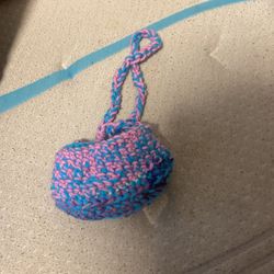 Crochet purse