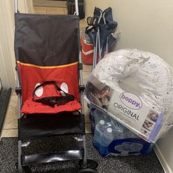 Stroller And Boppy Pillow