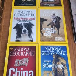 National Geographic Magazines 