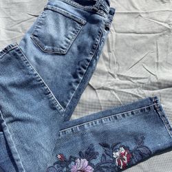 #st Johns #Jeans #ladies #womens#pants #flowers/floral #size 6
