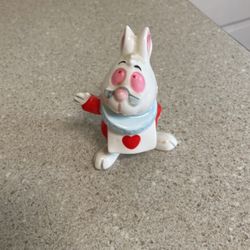 Alice In Wonderland White Rabbit Disney Figurine