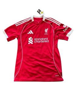 Adidas Liverpool FC Home Soccer Jersey Mens Small S 2025/26 Red LFC JV6423 BNWT