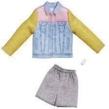 new sealed barbie doll denim jacket outfit