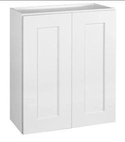 24"x30" Wall Cabinet (12" Deep) – 2 Doors, 2 Shelves