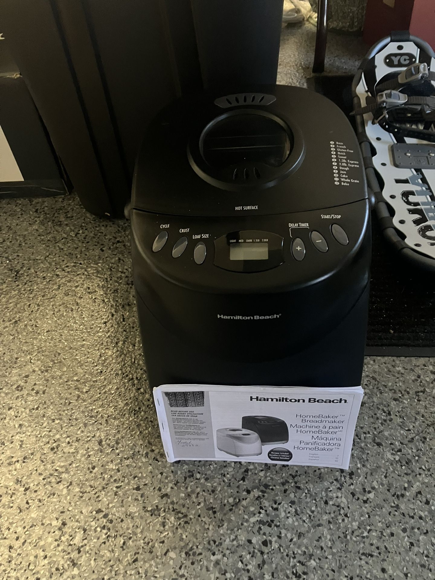 Hamilton Beach Bread Maker